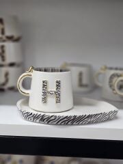 ZEBRA DESENLİ MUG  H [tabaklı]