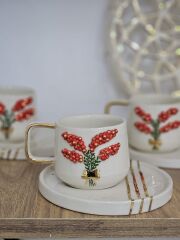 KOKİNA FİNCAN [tabaklı]